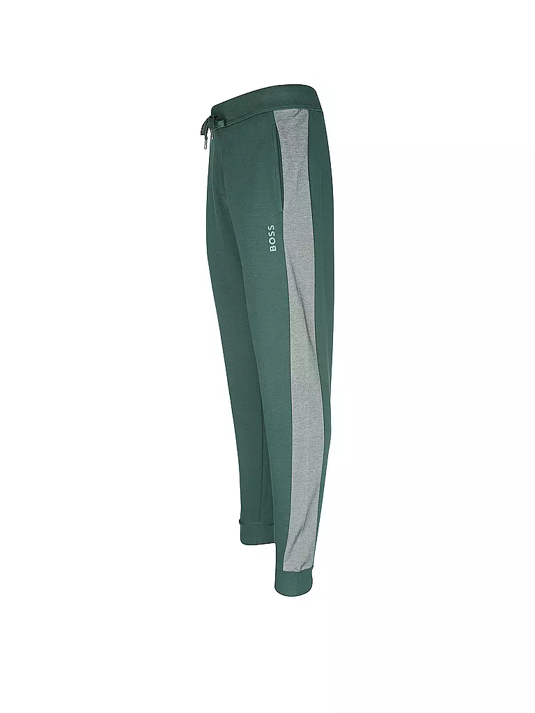 BOSS Loungewear Jogginghose dunkelgrün