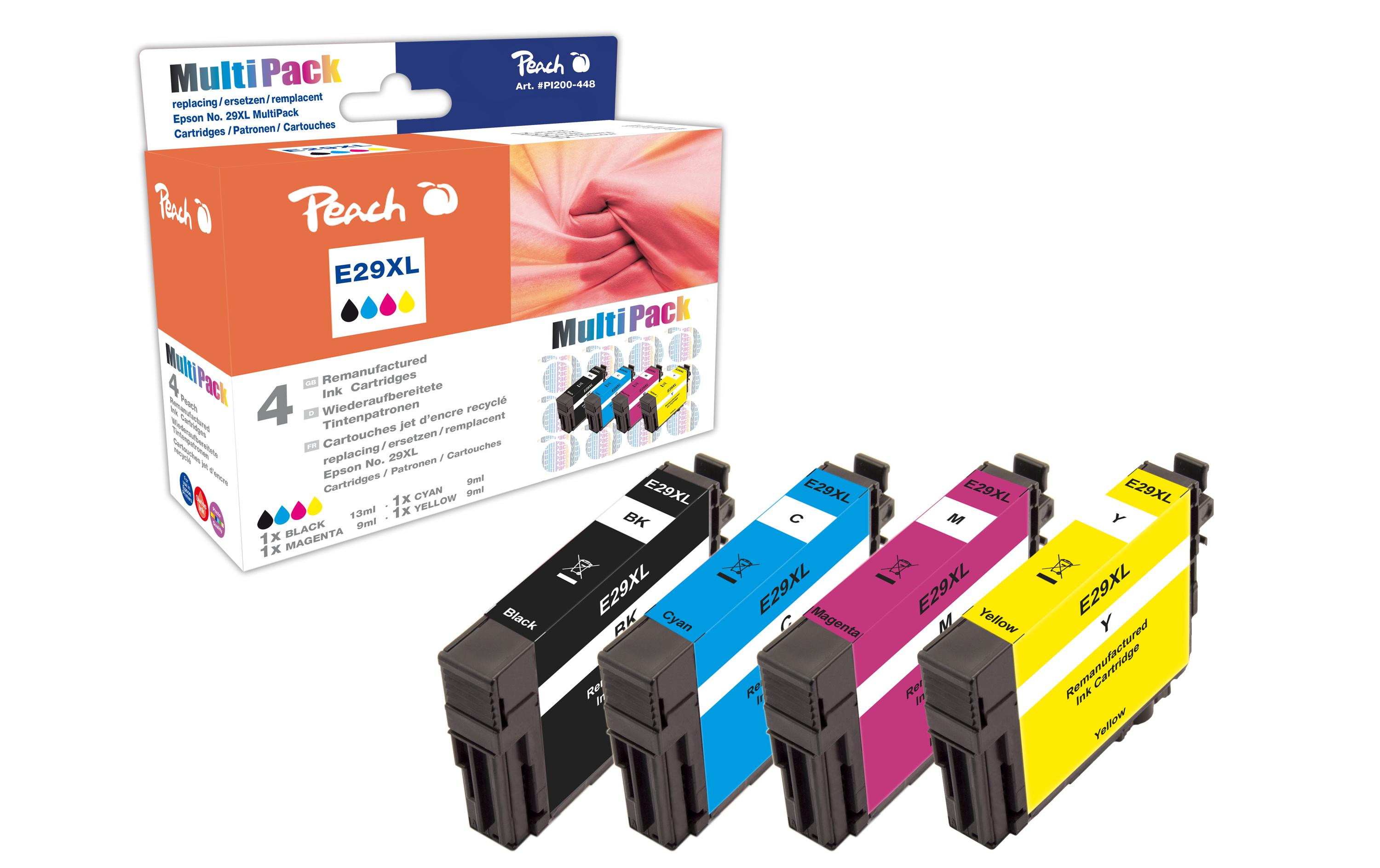 Tintenset Epson T2996 29XL MultiPack BK/C/M/YDruckerpatrone, Black, Cyan, Magenta, Yellow