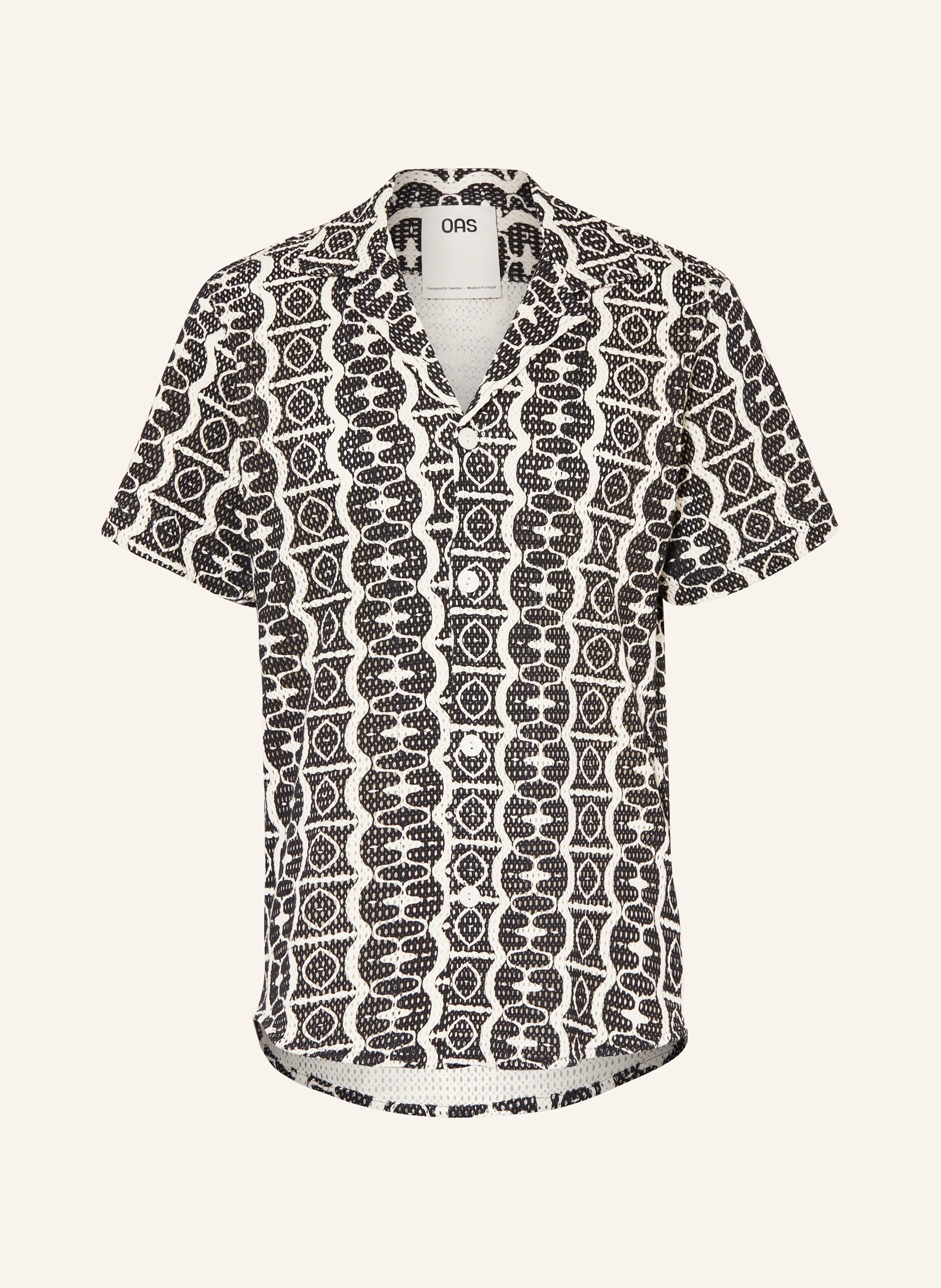 OAS Kurzarm-Hemd HYPNOTISE Regular Fit