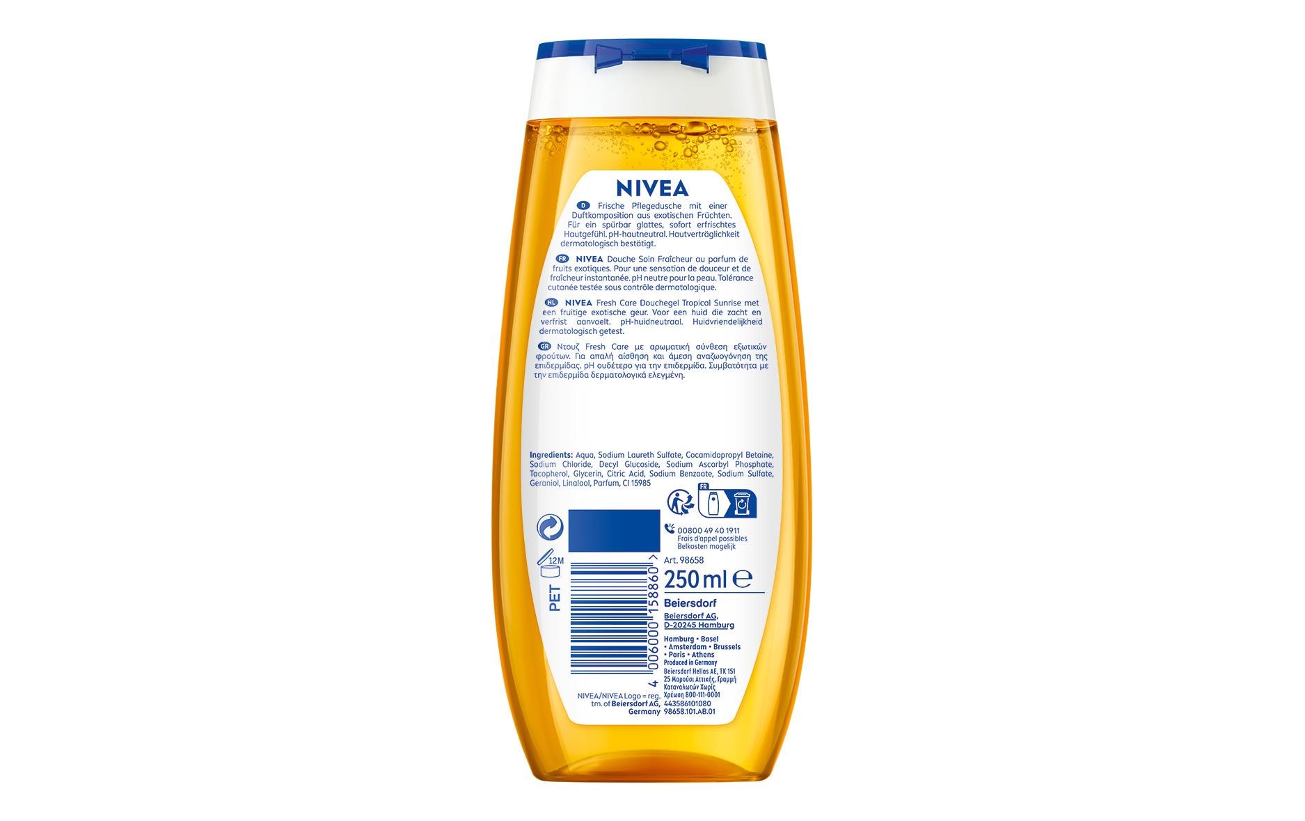 Duschgel Tropical Sunrise 250 mlExotisches Gefühl unter der Dusche