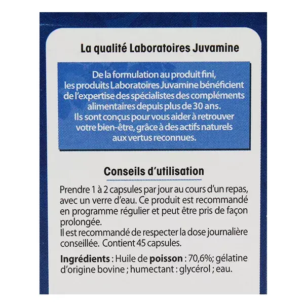 Juvamine Ômega 3 DHA 45 cápsulas