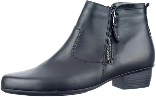 Waldlaufer zwart 967803 H - maat 4 enkellaars zwart - maat 4 Calandschoen