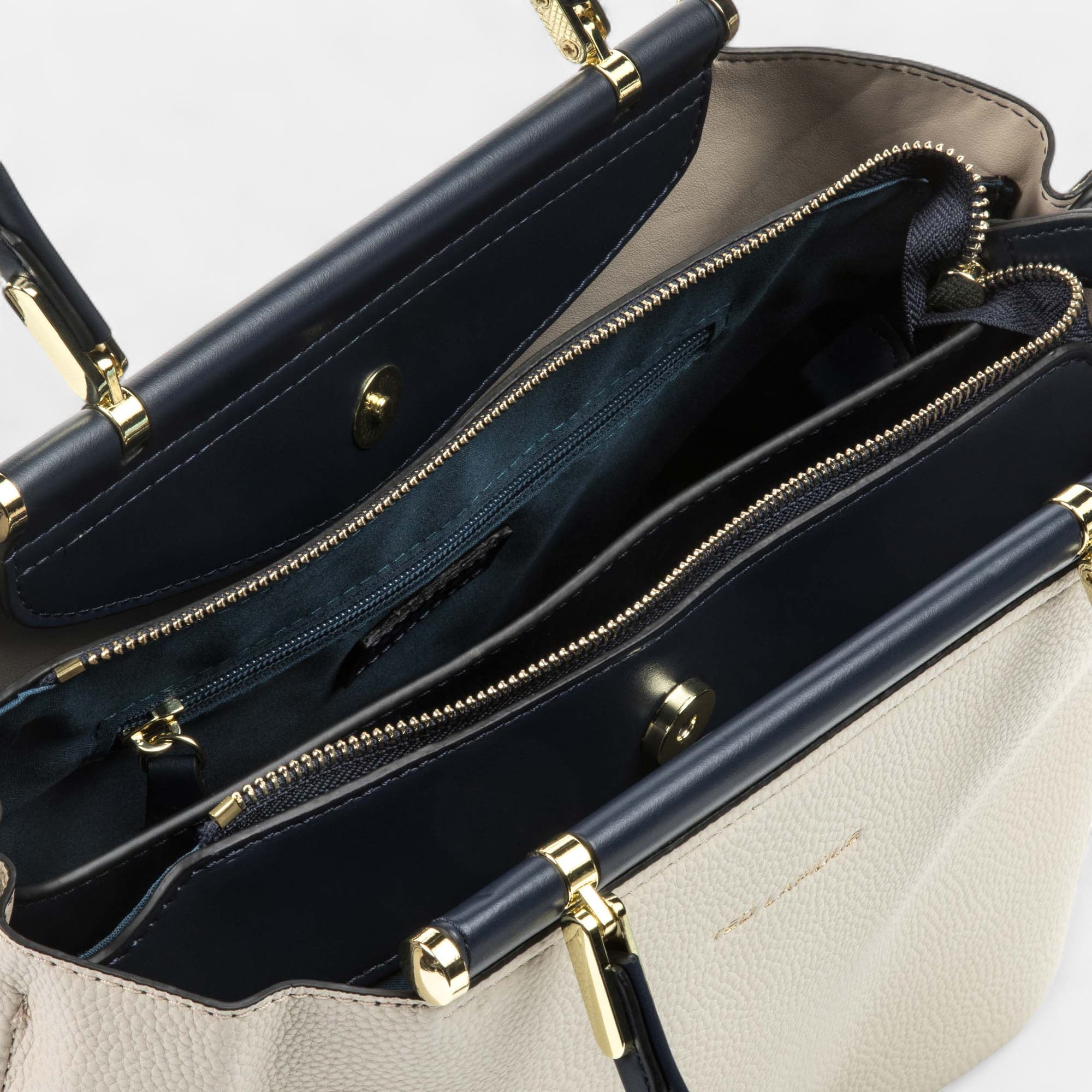 Sac à main bleu marine