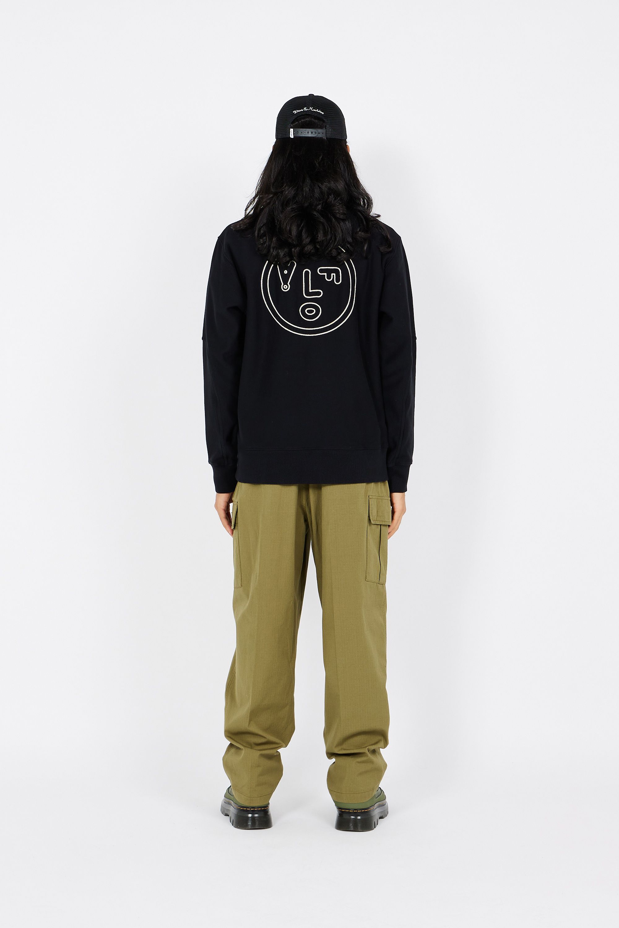 OLAF Sweatshirt OLAF FACE CREWNECK Noir