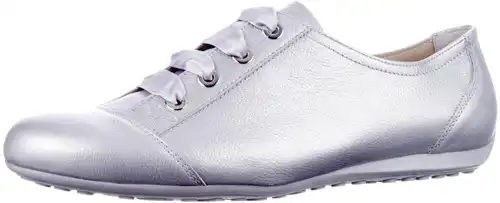 N6056-010 Semler zilver - maat 9.5 veterschoen zilver - maat 9.5 Calandschoen