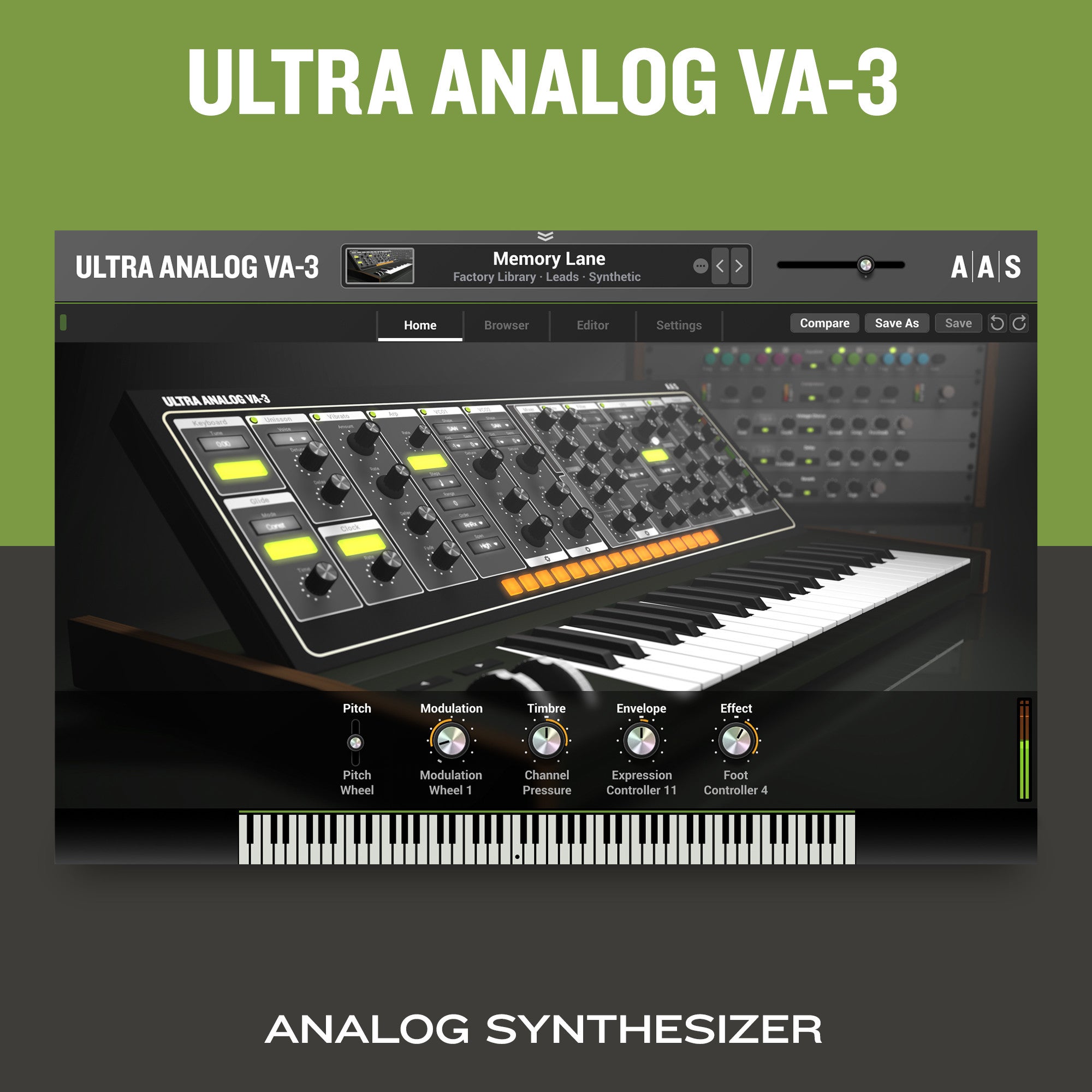 AAS Ultra Analog VA-3 + PACKS bundle (download)