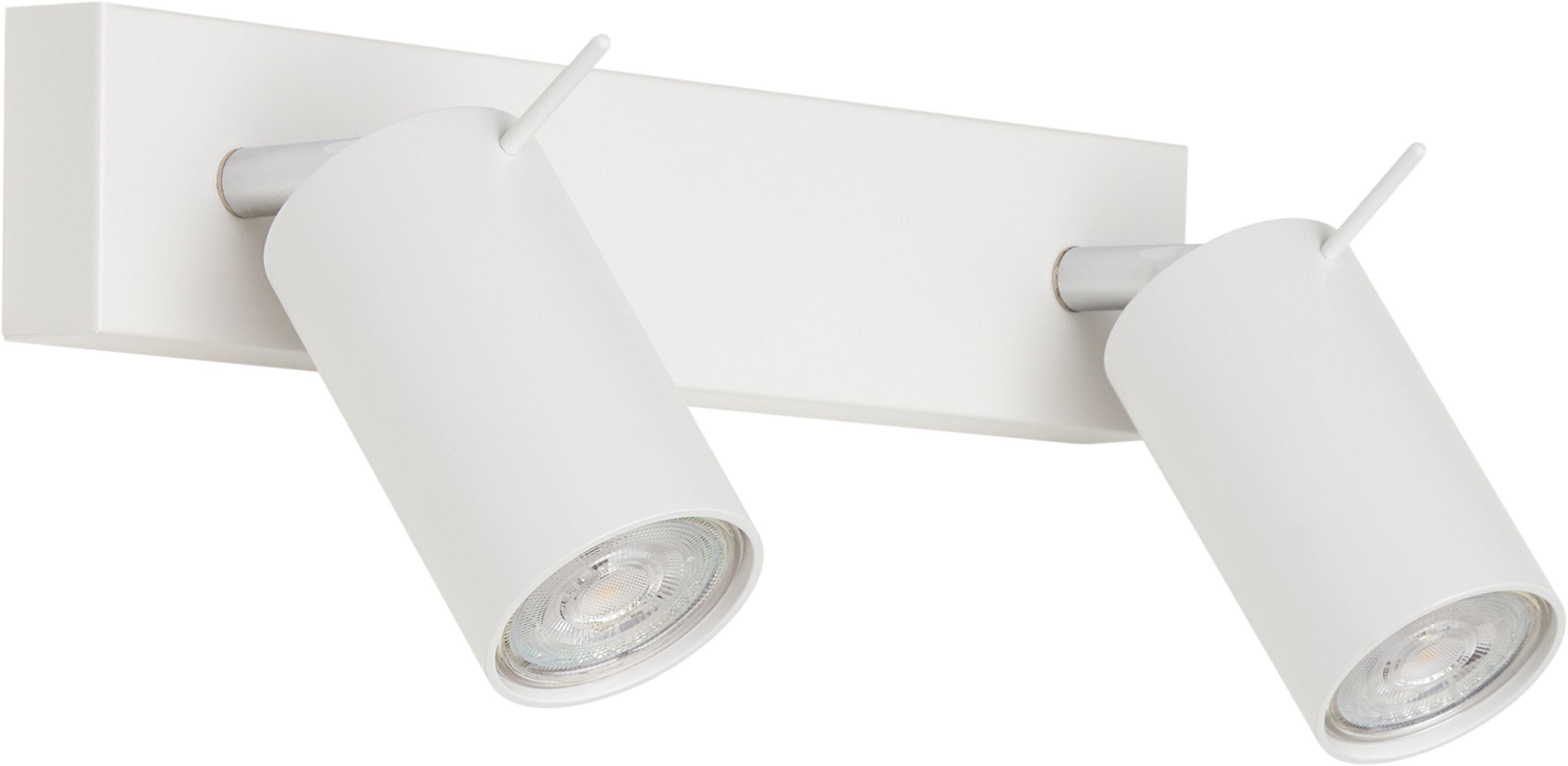 LAZEN Spot - Weiss / B: 41.7 cm x T: 6.0 cm x H: 15.2 cm