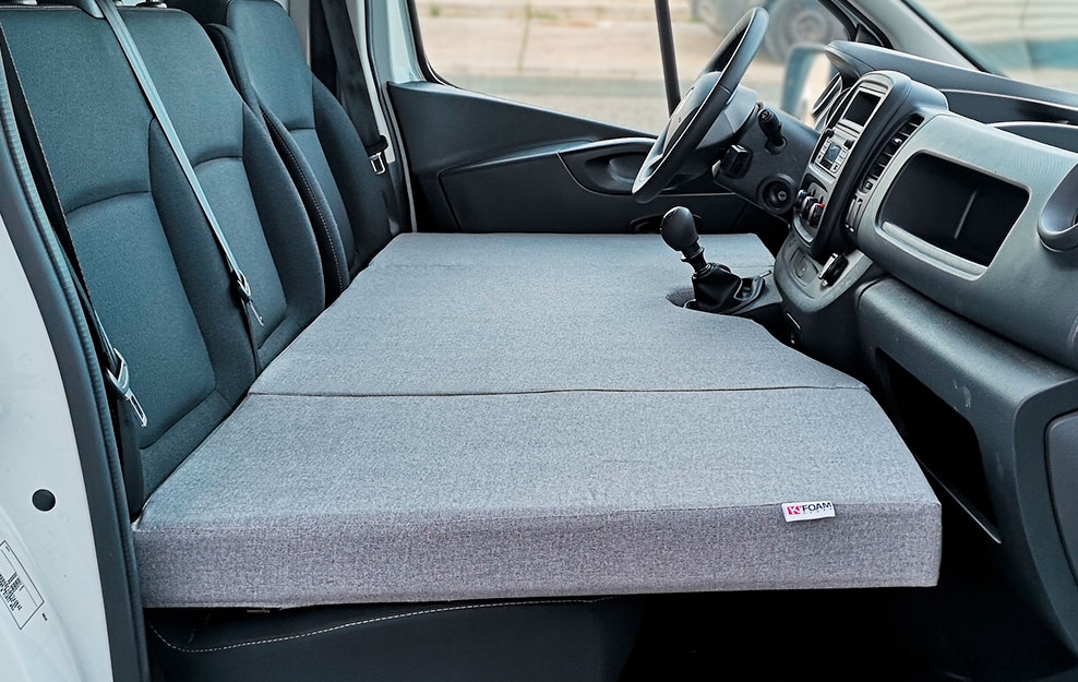 Matratze für Fahrerkabine Renault Trafic, Fiat Talento, Nissan NV300, Opel Vivaro Bj. 2002 - 2020
