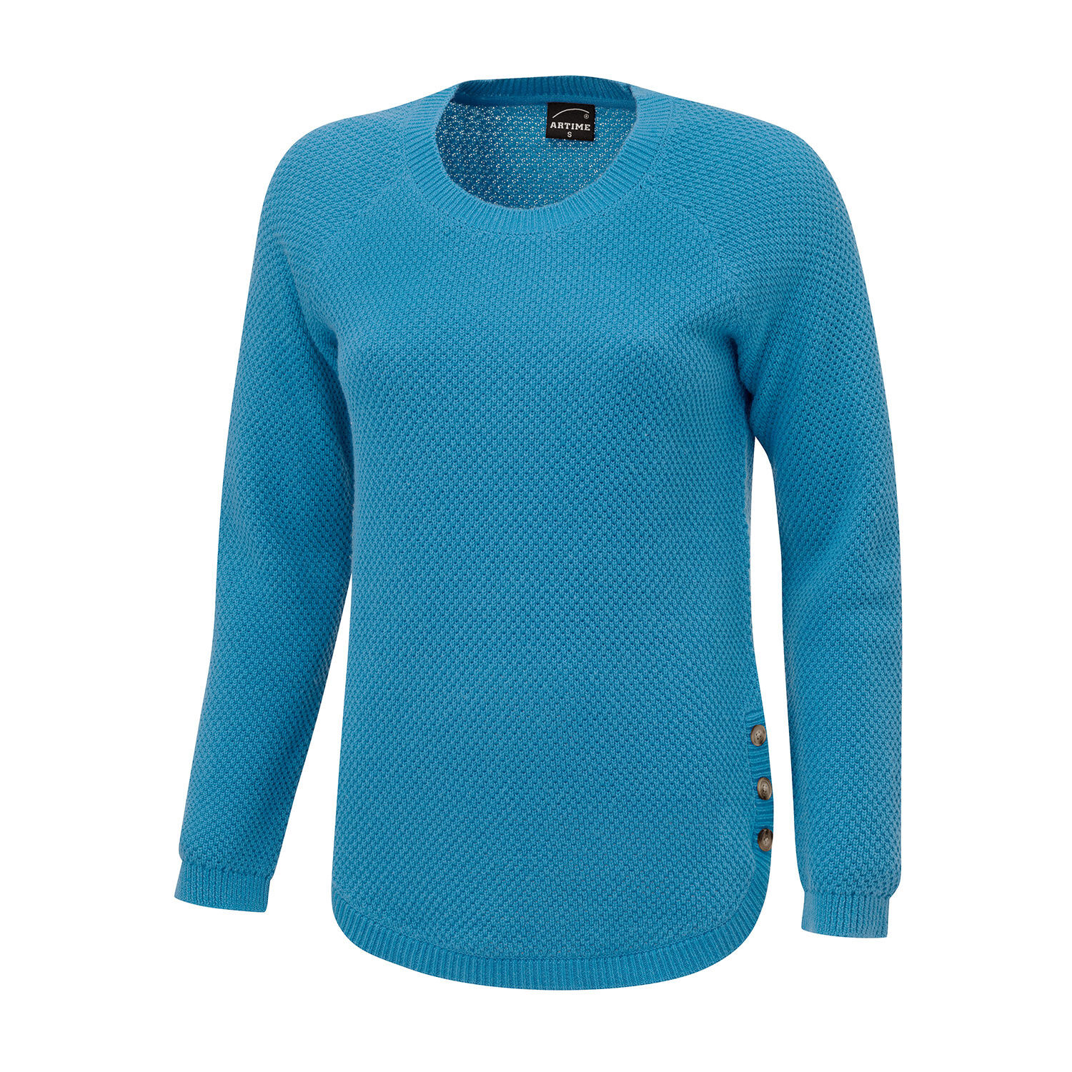 Damen Strickpullover mit Struktur