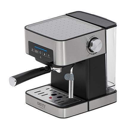 Camry Espresso og Cappuccino Kaffemaskine CR 4410 Pumpetryk 15 bar, Indbygget mælkeskummer, Dryp, 850 W, Sort/Rustfrit stål
