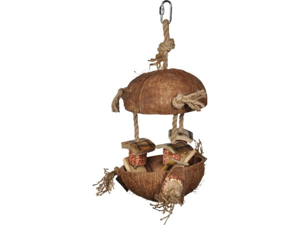 Vadigran Bird Toy coconut and bamboo 36cm