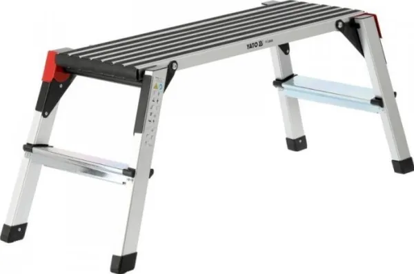 Yato sammenklappelig arbejdsplatform, aluminium (1 hylde)