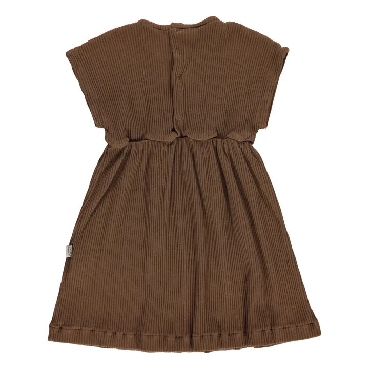 Poudre Organic Robe Dahlia Côtelée | Marron