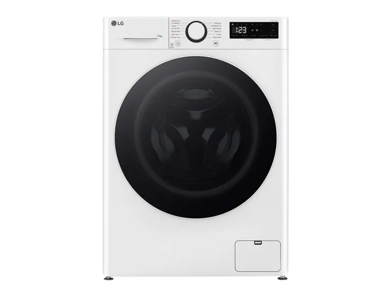 LG Serie R5 F4WR511S0W - Vaskemaskine - bredde: 60 cm - dybde: 62 cm - højde: 85 cm - frontbetjening - 11 kg - 1400 rpm - hvid