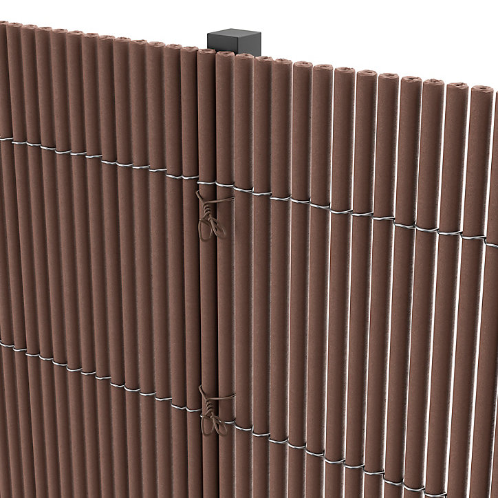 Liens de fixation BV Galva brun x200