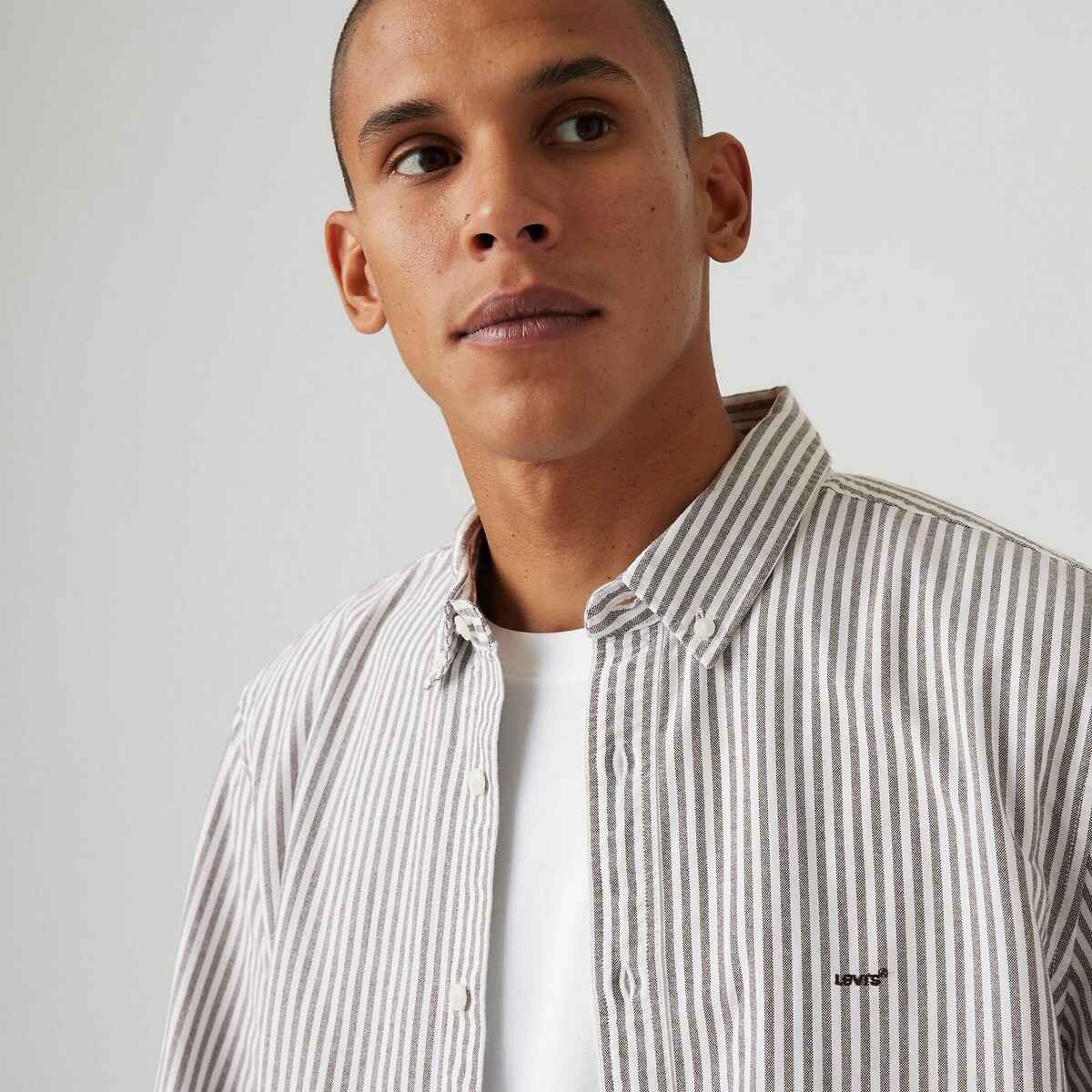LEVI'S<br>Bainha Oxford Relaxada com botão kraag