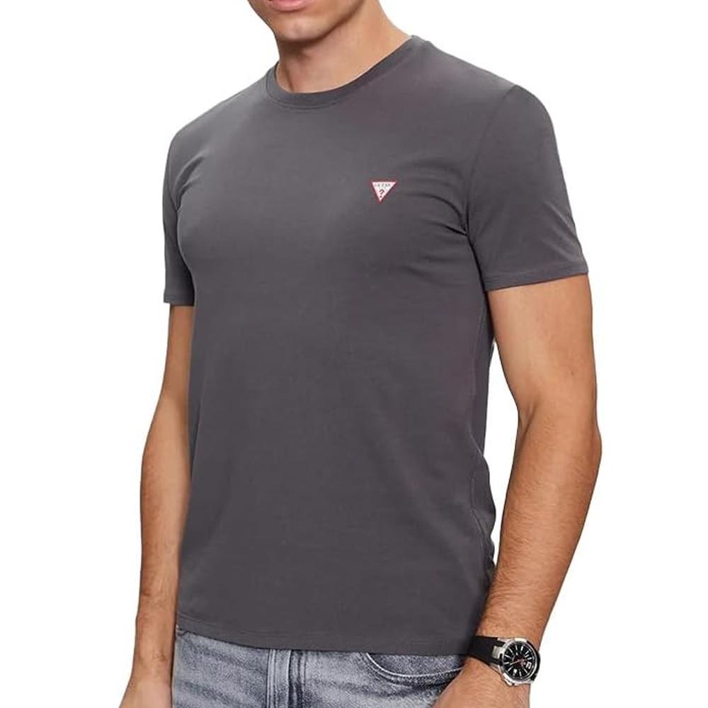 Guess T-shirt Gris Foncé Homme Guess Core