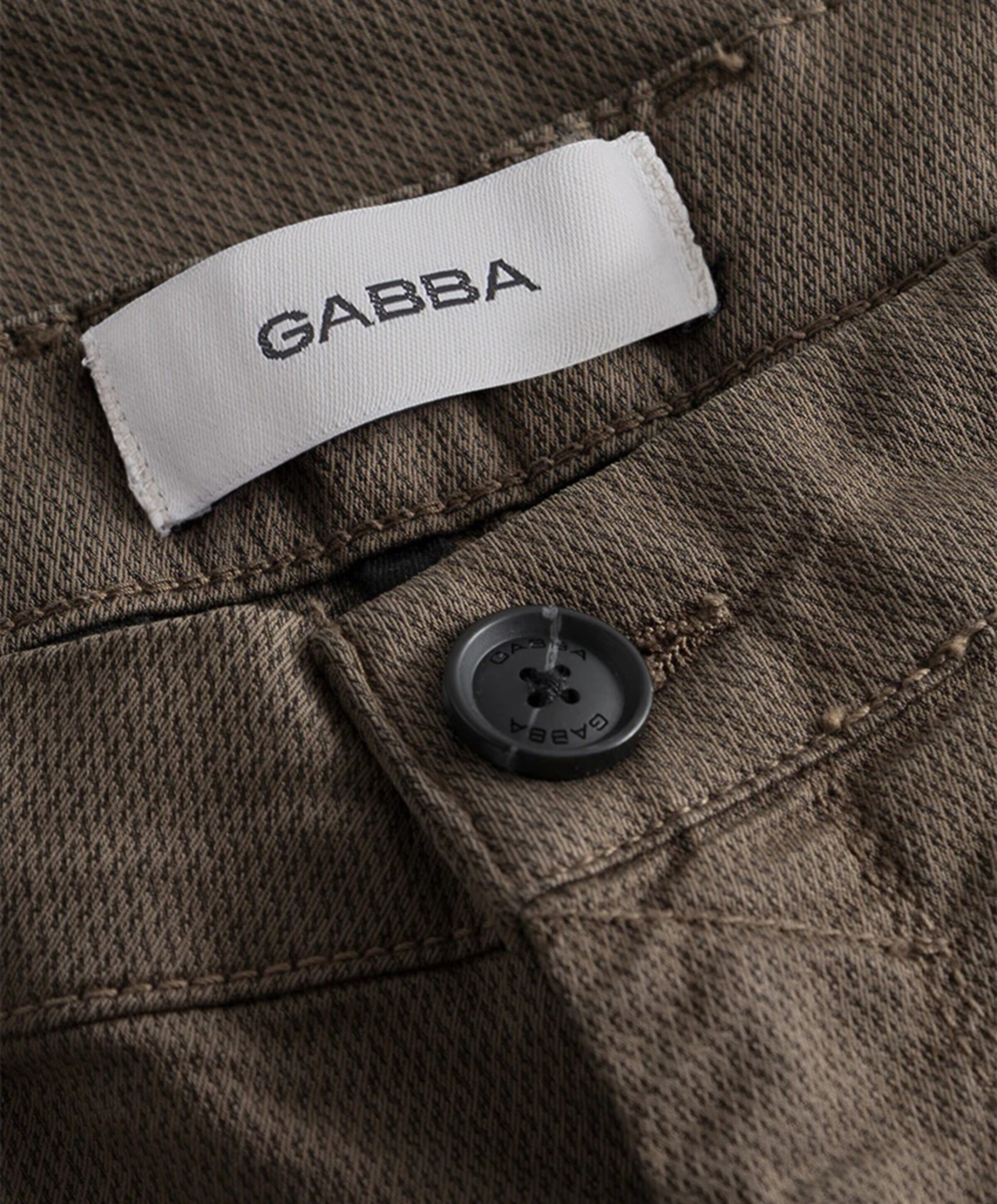 Gabba Paul K3280 dale chino  heren broek bruin