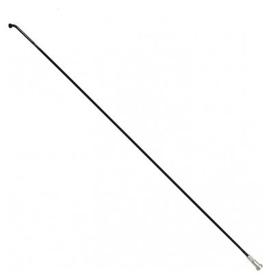 RAYON INOX NOIR PLAT 2mm L 292mm SAPIM TETE COUDEE AVEC ECROUS (VENDU A L'UNITE)