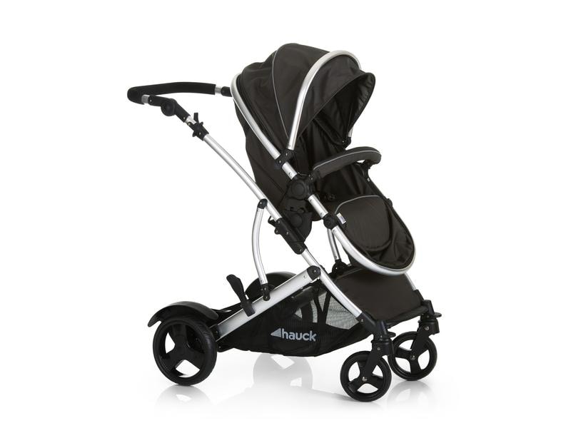 Hauck Geschwisterwagen Duett 2 Black Geschwisterwagen Duett 2, Schwarz