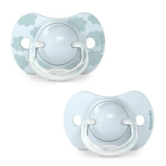 Sucettes symétriques SX PRO Lot de 2   Dreams Bleu        0-6 mois   de               Suavinex