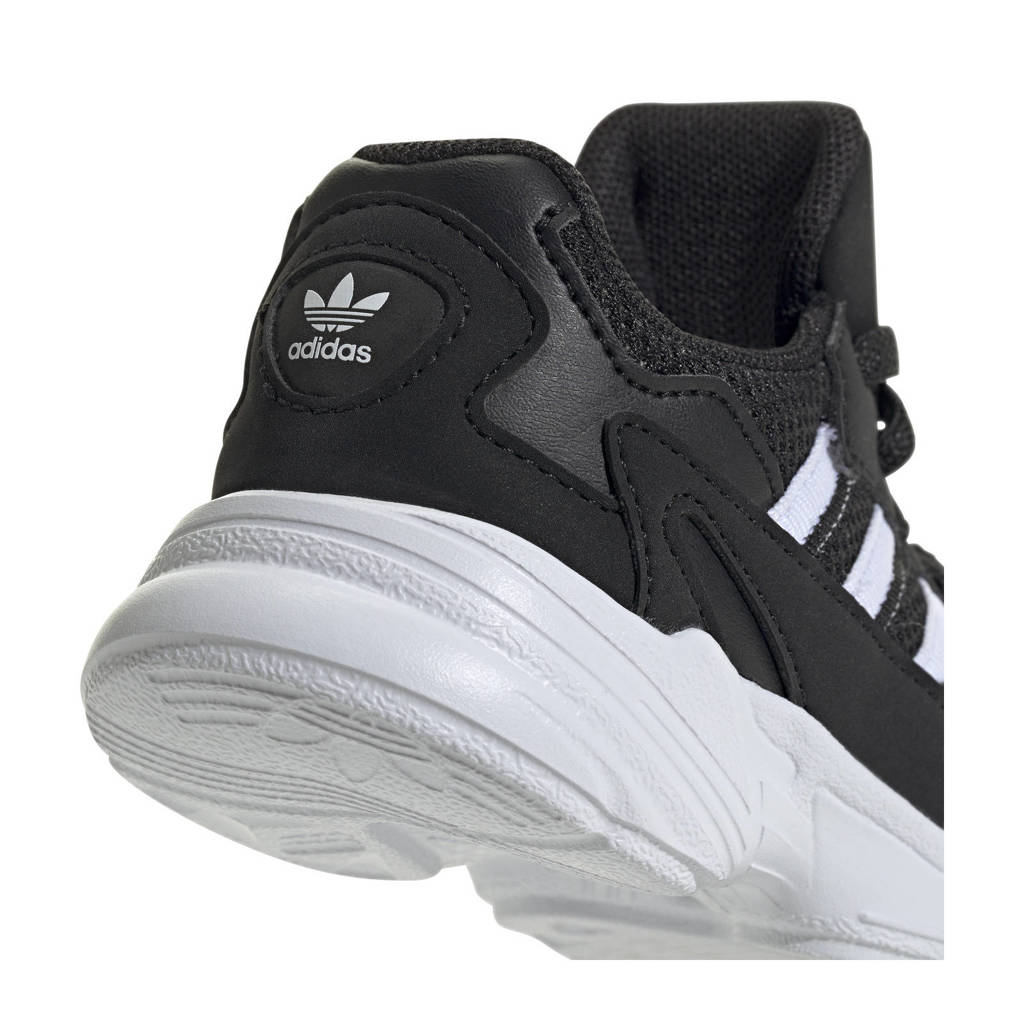 adidas Falconsneakers zwart/wit