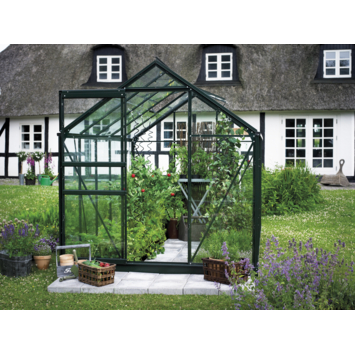 Tuinkas Royal Well Popular 106 groen gecoat met 3mm veiligheidsglas