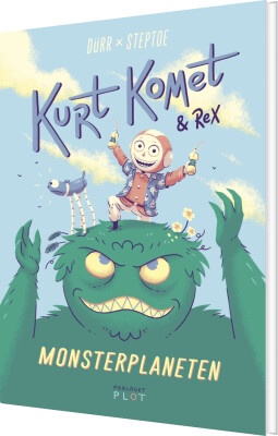 Kurt Komet Og Rex - Monsterplaneten - Morten Dürr - Bog