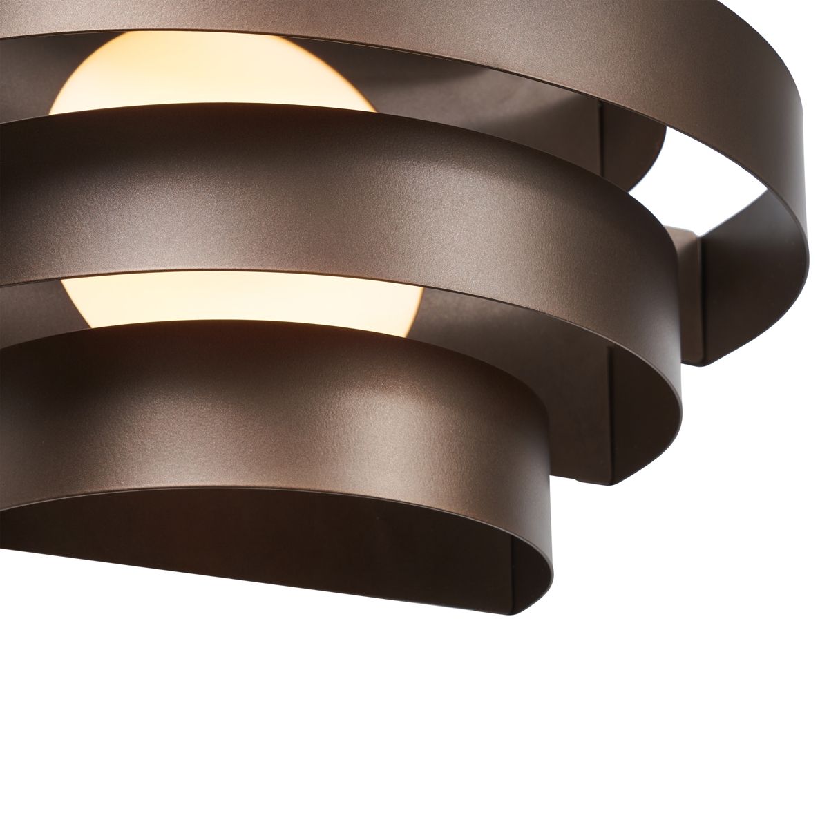 Moderne wandlamp brons incl. LED 3-staps dimbaar - Lines