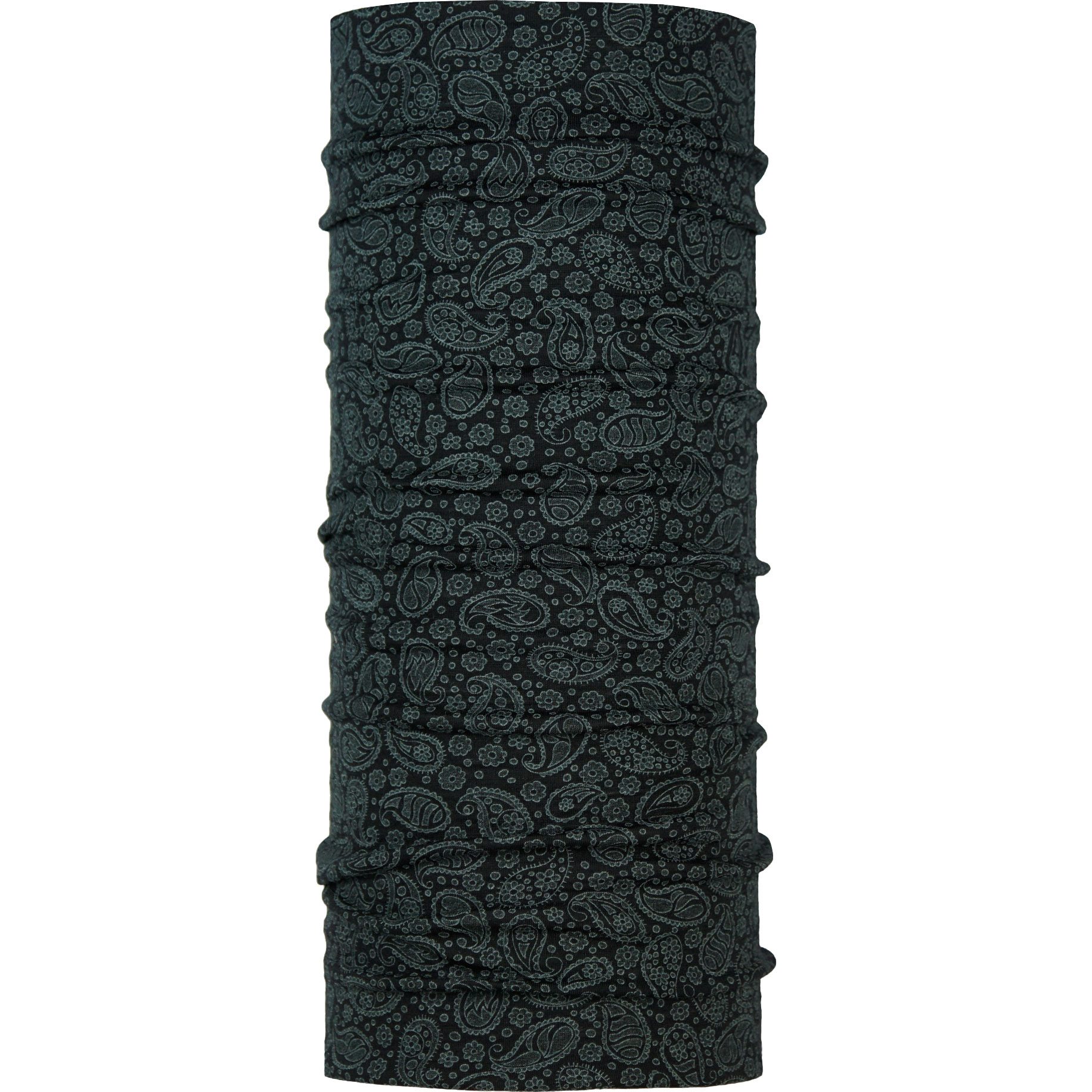 P.A.C. Merino Wool Multifunktionstuch paisley black