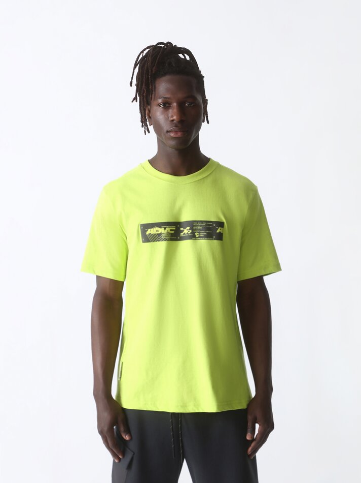 Camiseta estampada - Amarelo fluorescente