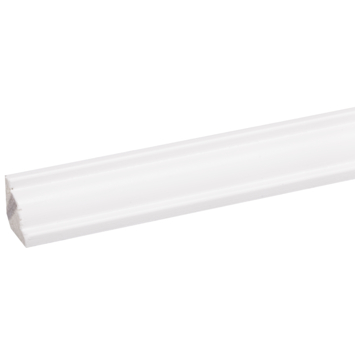Plafondlijst grenen wit 16x16 mm 270 cm