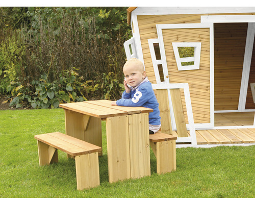 Speelhuis Tuinhuis Kinderen axi Lisa Hout bruin wit