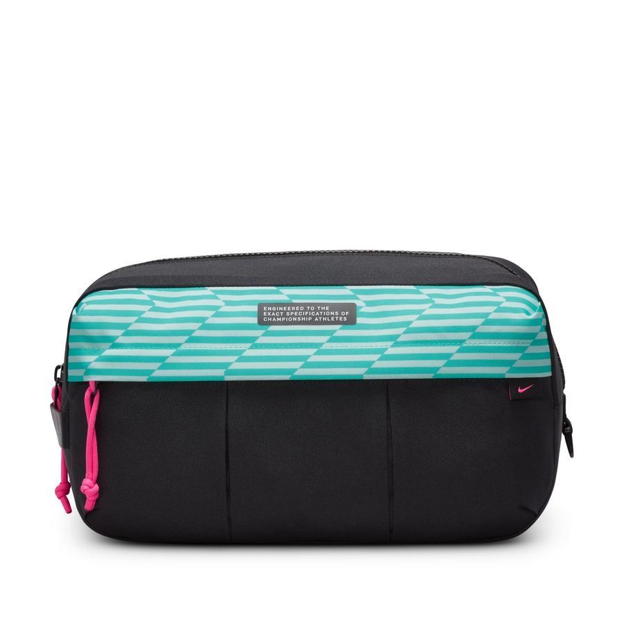 Nike Sac à Chaussures Academy Prism - Noir/Ocean Cube/Vert/Rose