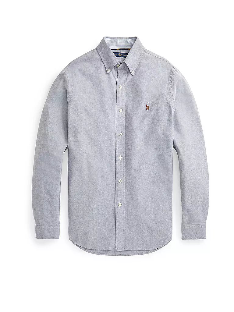 POLO RALPH LAUREN Hemd Slim Fit hellgrau