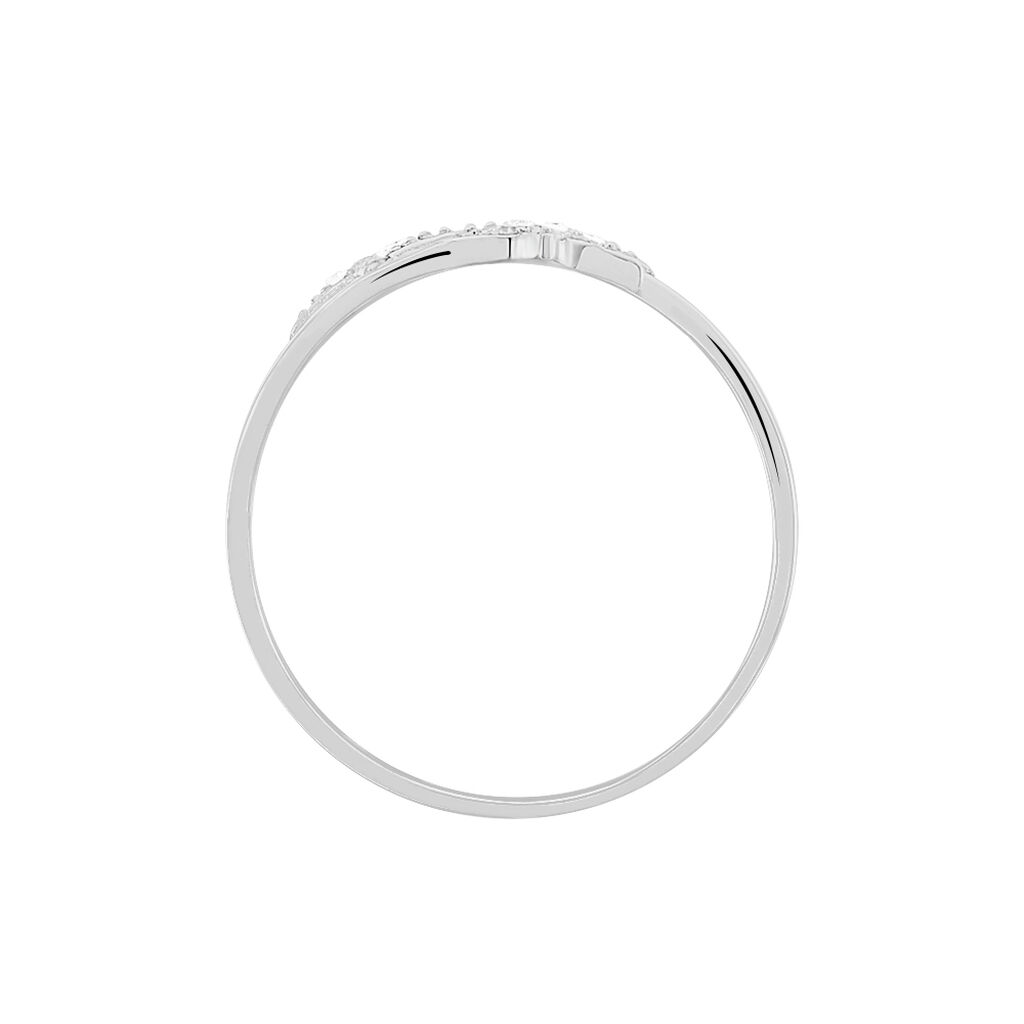 Bague Danilana Or Blanc Diamant