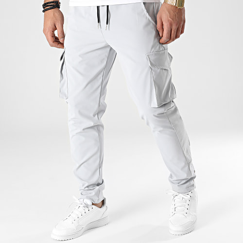 Pantalon Cargo Gris