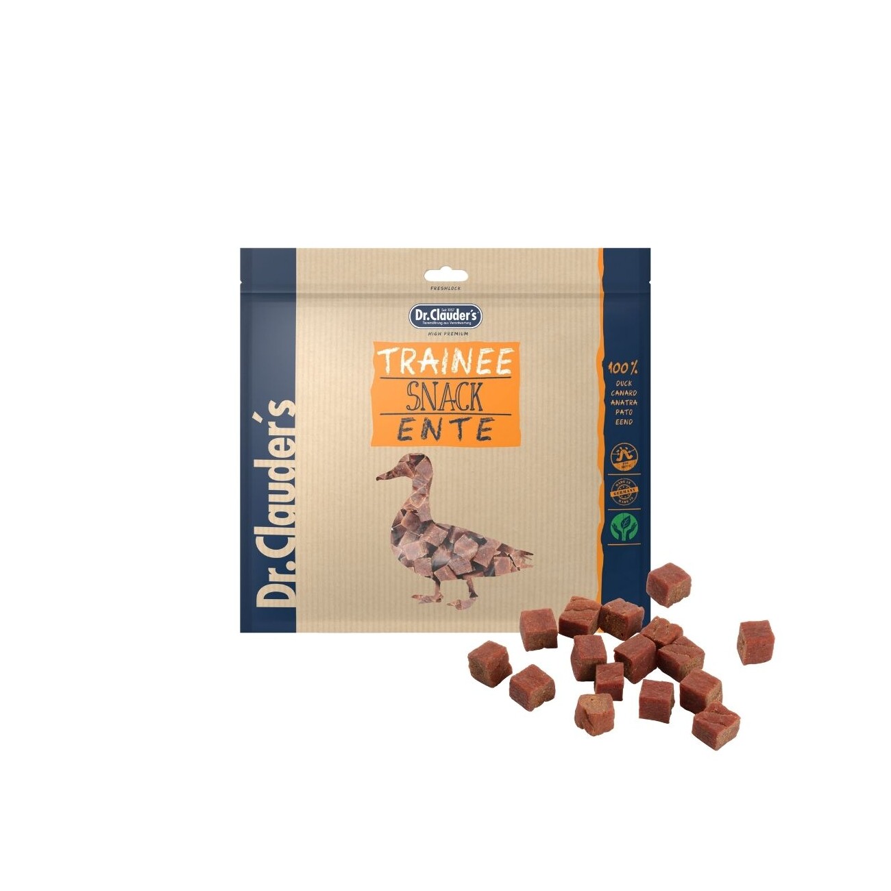 Dr. Clauder's Trainee Snack Ente 2x500 g