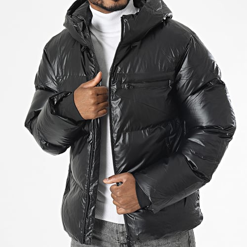 Doudoune Capuche Noir
