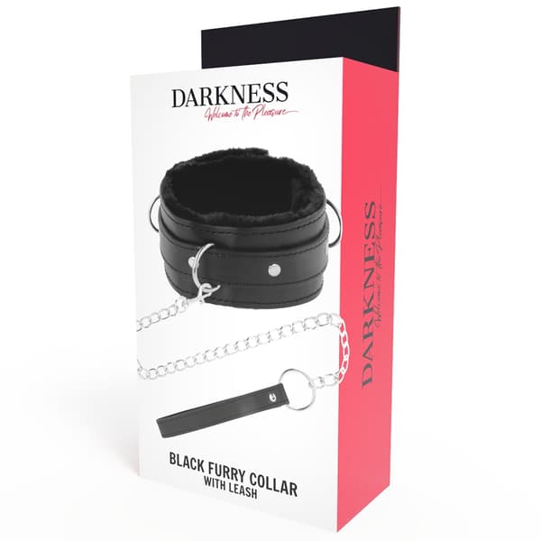 Darkness - Komfortabel holdning Halskjede med skinnkjede