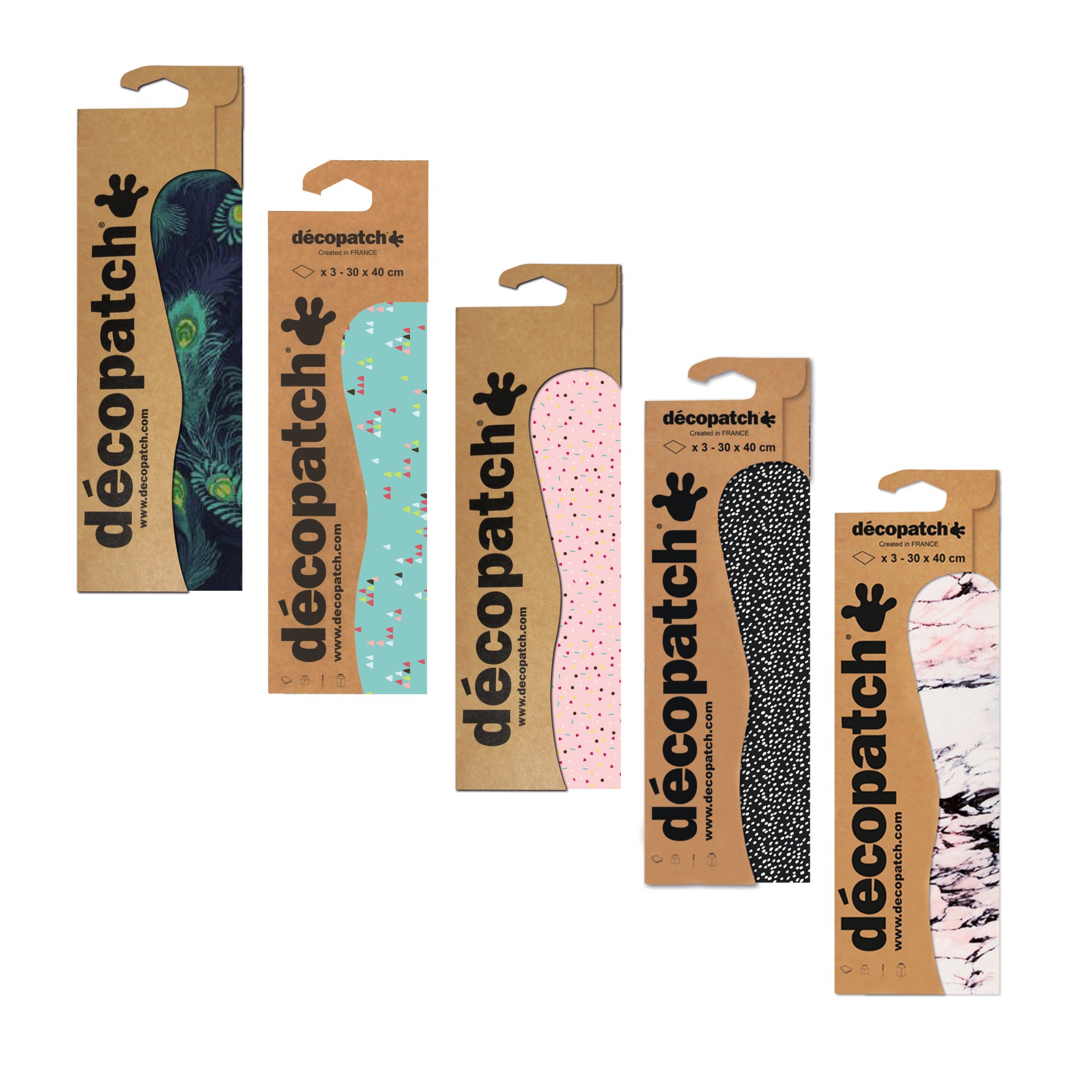 Décopatch, Papier