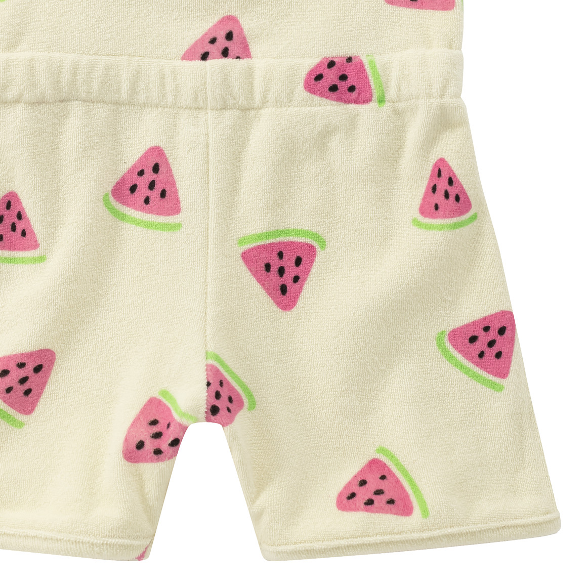 Topomini Baby Jumpsuit mit Wassermelonen creme