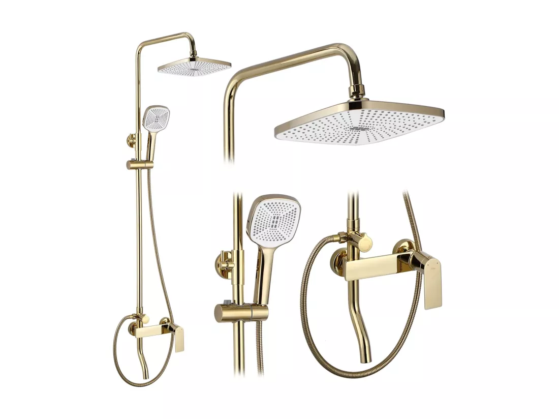 Kit De Douche Rea My1902-77G Storm 0 Gold