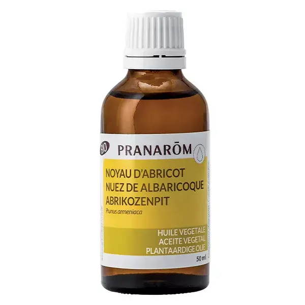 Óleo Vegetal de Semente de Damasco Orgânico Pranarom 50ml