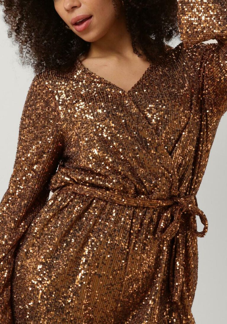 NOTRE-V bronzen notre-v  nv-bibi playsuit glitter