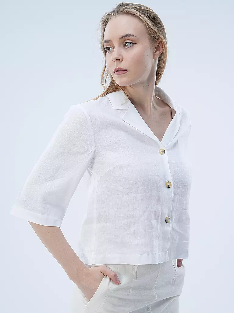 OUÍ Bluse  weiss