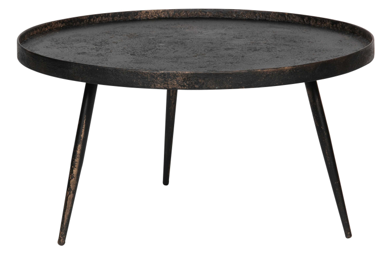 WOOOD Bounds Bijzettafel XL Ø74 antique gold