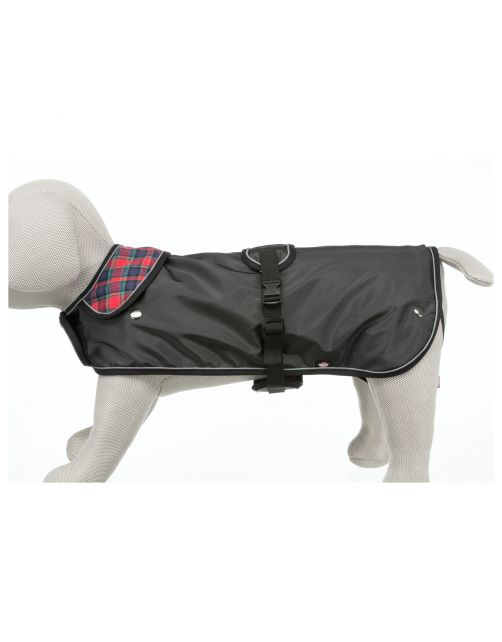 Trixie Jas Hermy Zwart&Rood - Hondenkleding