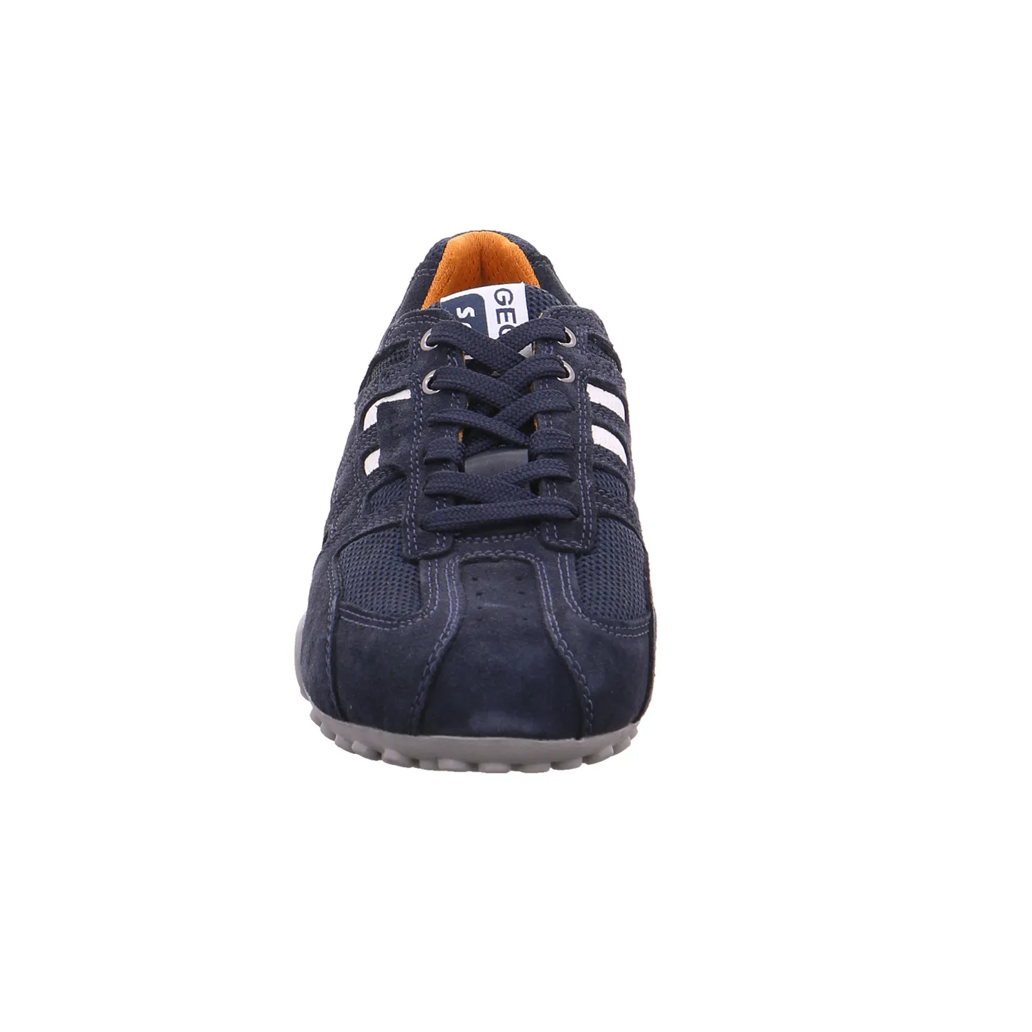 GEOX Halbschuh Blau Leder