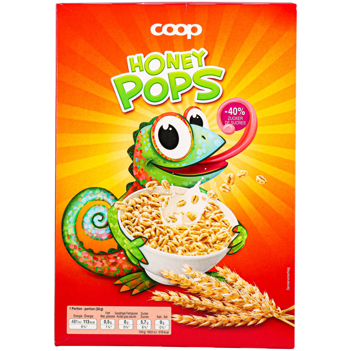 Weizenpops mit Honig